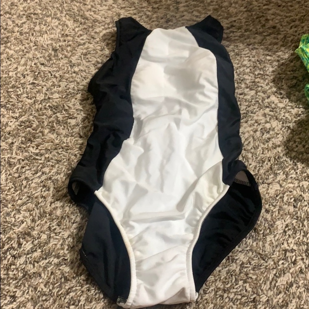 Black and white one piece